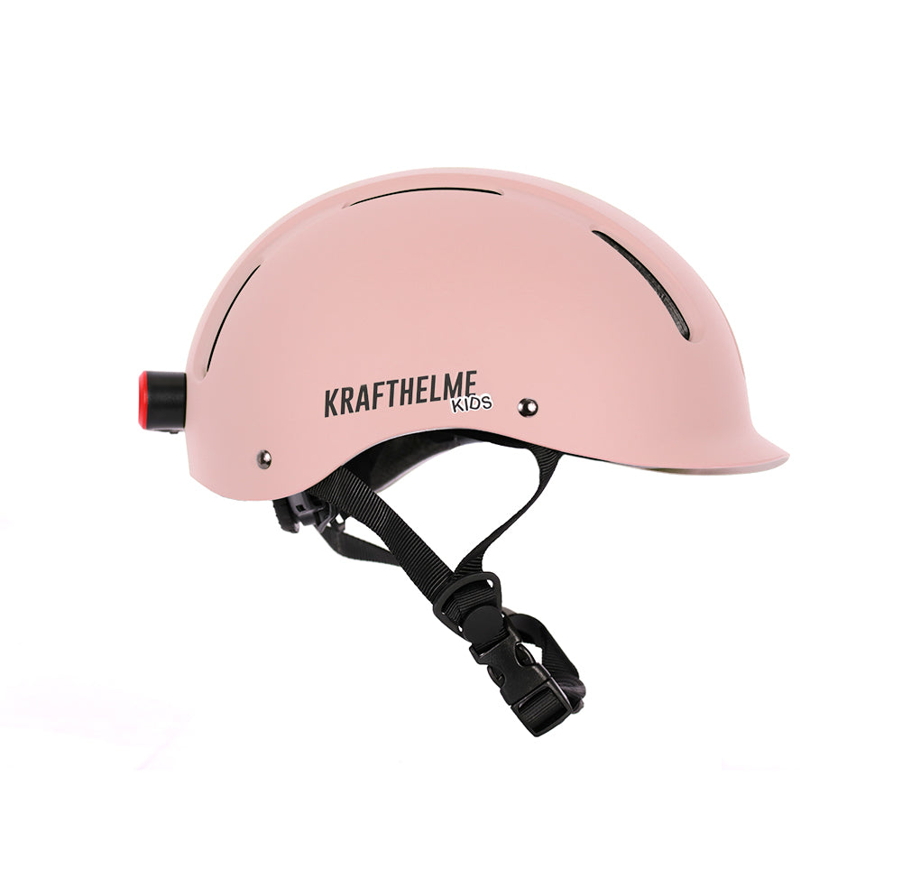 Krafthelme Kids Fahrradhelm Rosé