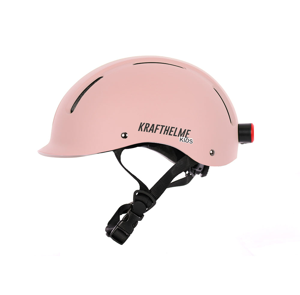 Krafthelme Kids Fahrradhelm Rosé