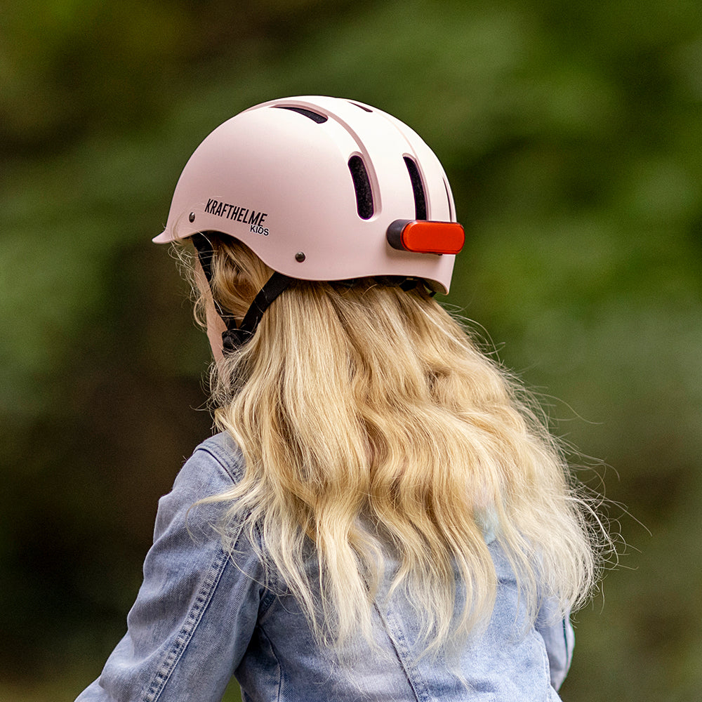 Krafthelme Kids Fahrradhelm Rosé