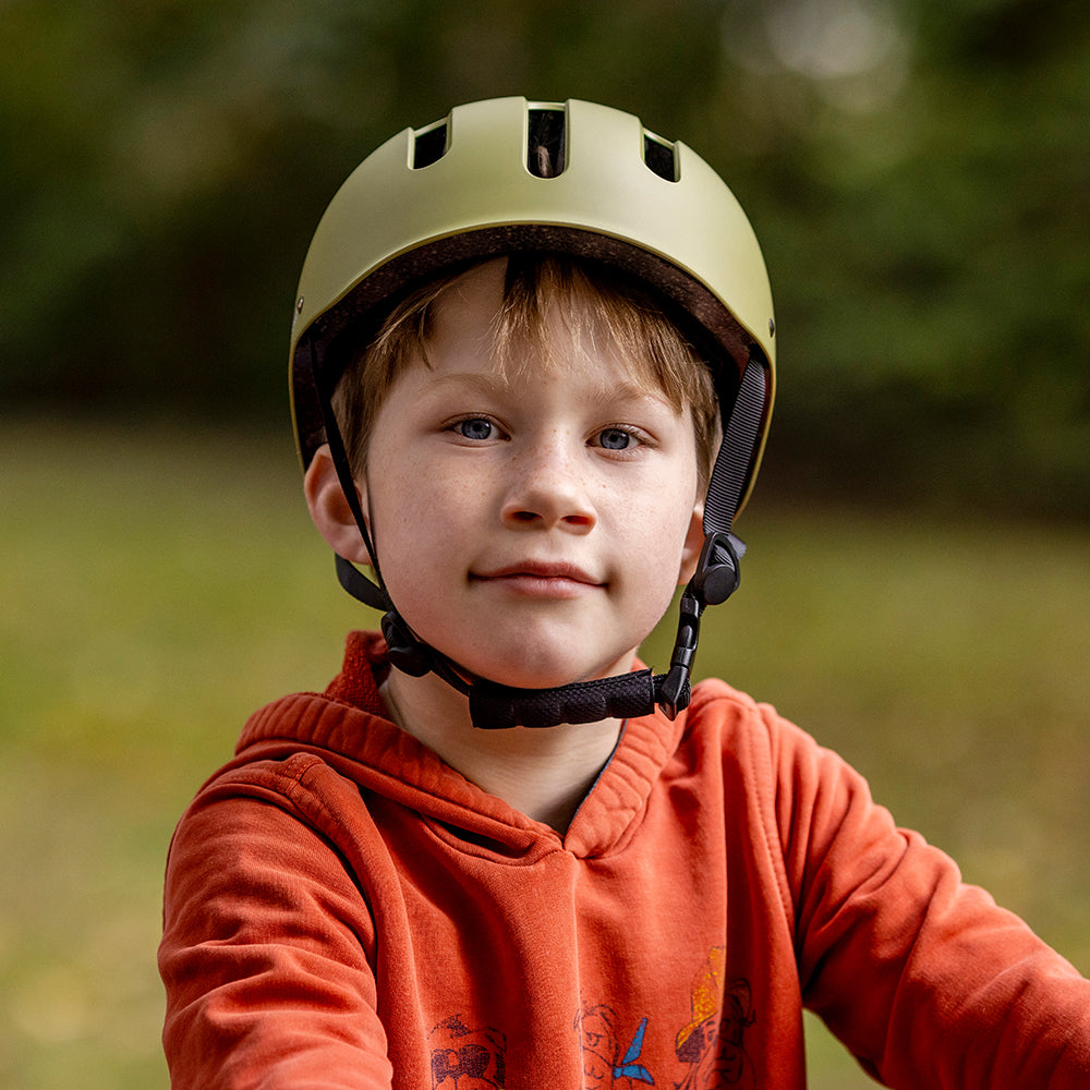 Krafthelme Kids Fahrradhelm Grün