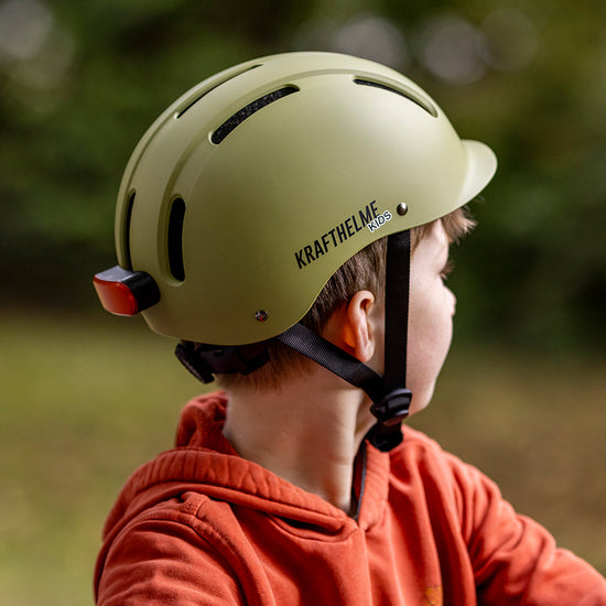 jungen fahrradhelm Krafthelme Kids Fahrradhelm Grün – Krafthelme